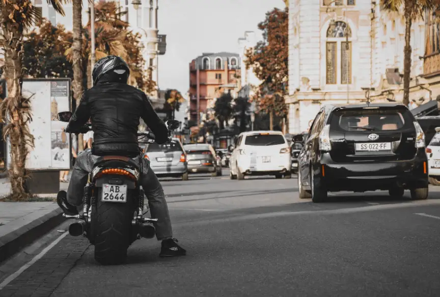 motorcycle riding