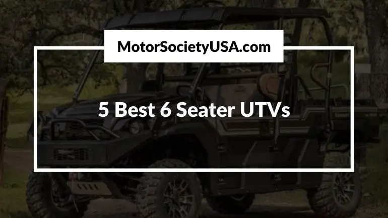 6 Seater UTV