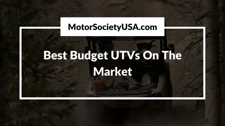 budget UTV