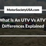 What Is An UTV Vs ATV Ft