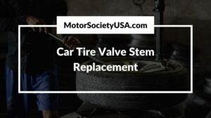 Car Tire Valve Stem Replacement