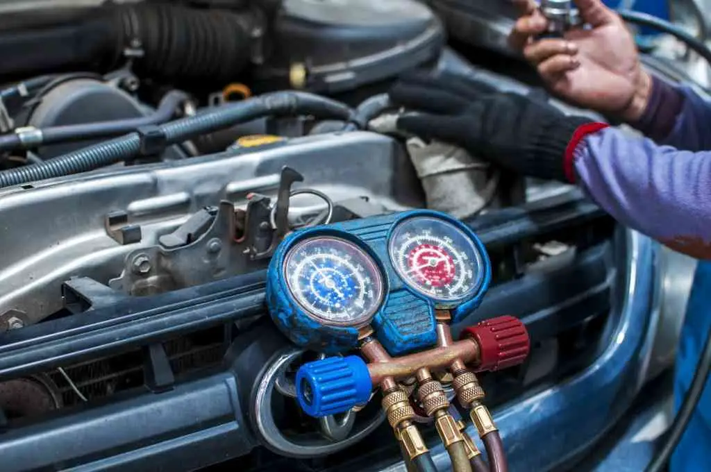 using a vacuum pump